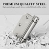 PTSOC Self Closing Door Hinge, 3.5 Inch x 3.5 Inch,