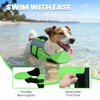 VIVAGLORY Front Float Dog Life Vest, Dog Life Jacket for
