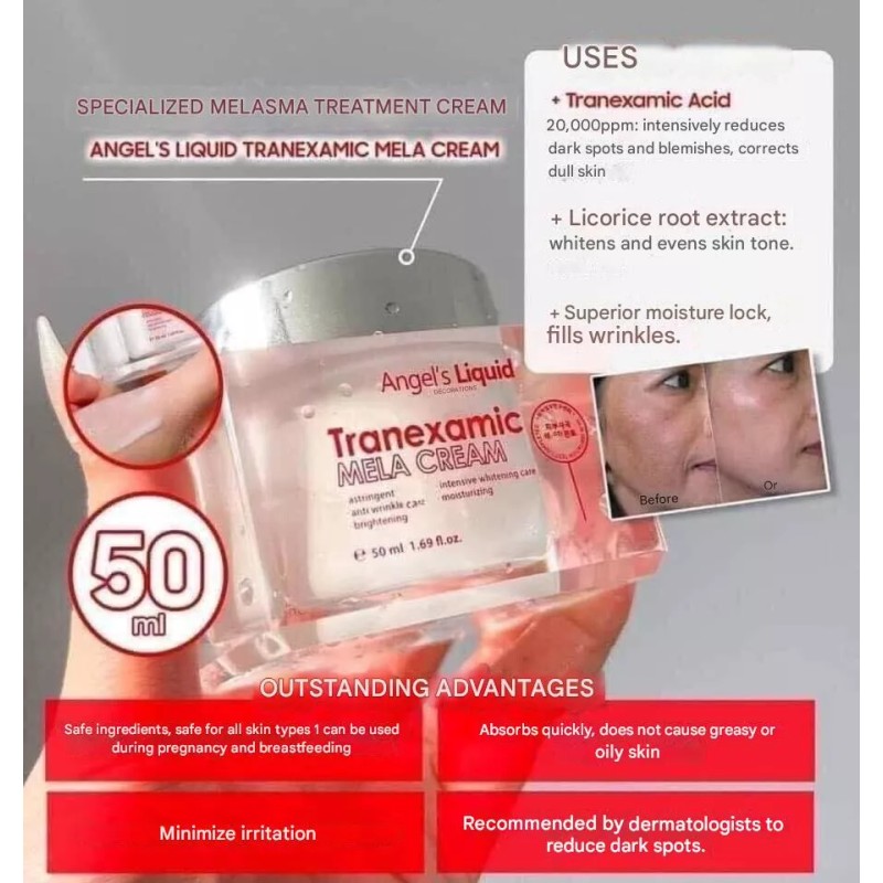 Angel's Liquid Angel’s Liquid Tranxemic Mela Cream 50ml/1.69 FL.oz. Made