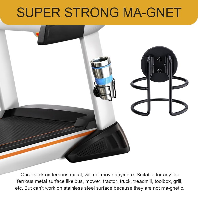 Magnetic Cup Holder with 2 Screws Mount, Car Cup Holder,