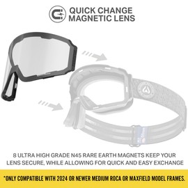 Wildhorn Outfitters Roca Ski Goggles Extra/Replacement Frameless Lens