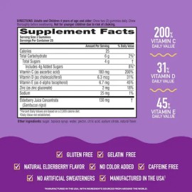 Airborne Vitaminas Para Apoyo Al Sistema Inmunológico 50 Pza Sabor Bayas