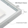 Frametory, 11x14 Floating Picture Frame - Metal Photo Frame -