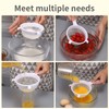 4 Pieces Hand Strainer, Soy Milk Strainer, Tea Strainer, Residue