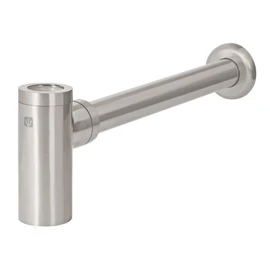 Foset CE-212N, Céspol de bote p/lavabo minimalista s/contra, satín, 1-1/4"