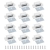 BokWin 12 PCS Magnetic Door Catch,Single Magnetic Catch White-15lb High