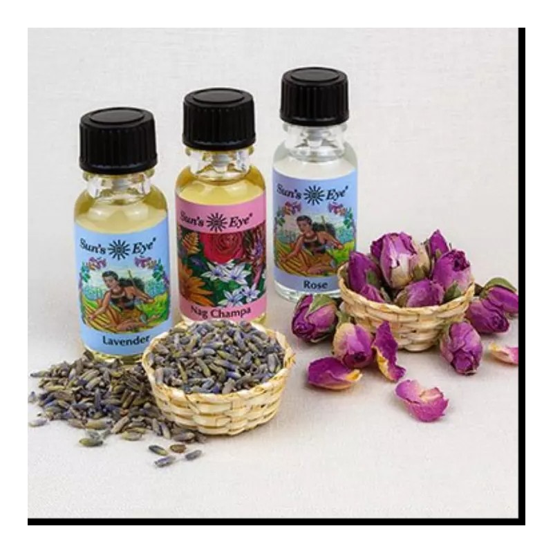 Sun's Eye Nag Champa, Sun's Eye Specialty Oils, 1/2 Ounce