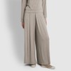 JAJU [JAJU/자주] 여 컴피 와이드 라운지 팬츠_멜란지베이지 [JAJU] Women's Comfy