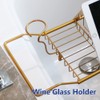 BESTHLS Bathtub Tray Caddy for Luxury Bath Expandable Extra Wide