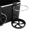Car Armrest Storage Box Foldable Bottle Holder Universal Vehicle Tissue