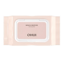 Ohui [OHUI] Miracle Moisture Cleansing Sheets 60 sheets (228g) / Cleansing Tissue / [오휘] 미라클 모이스처 클렌징 시트 60매(228g) /클렌징티슈