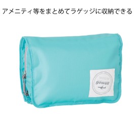 Compact Travel Hanging Pouch Red