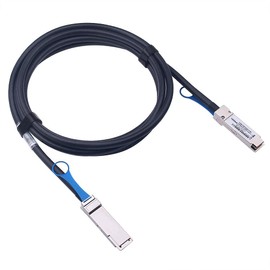 10Gtek 100G QSFP28 DAC Cable - 100GBASE-CR4 QSFP28 to QSFP28 Passive Direct Attach Copper Twinax Cable for Cisco QSFP-100G-CU0.5M, 0.5-Meter(1.64ft)
