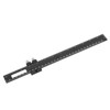 T Square Woodworking Ruler Aluminum Alloy Adjustable Slide Stop Scribing