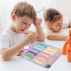 1 x 1 poster, multiplication table trainer for children, learning