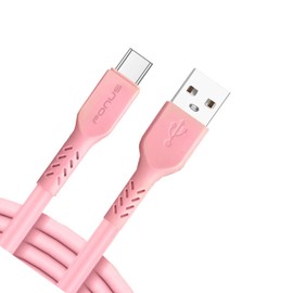 6ft USB-C Cable Pink Charger Cord Compatible with Lenovo Tab M10 (Gen 2,3)/M10 Plus/M8 (Gen 3,4 2021,2024), Power Wire Type-C Fast Charge Sync