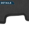 X AUTOHAUX Leather Car Door Anti Kick Pad Sticker for