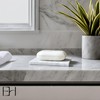 Marble Soap Dish (Abalone Stone, Rectangular)