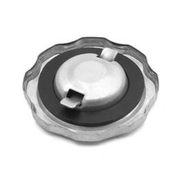 uxcell Universal Silver Tone Metal Motorcycle Scooter Fuel Tank Gas Cap Cover Protector