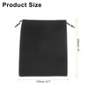 sourcing map 5pcs Headphone Pouch, Headset Carrying Bag, Portable Headphone