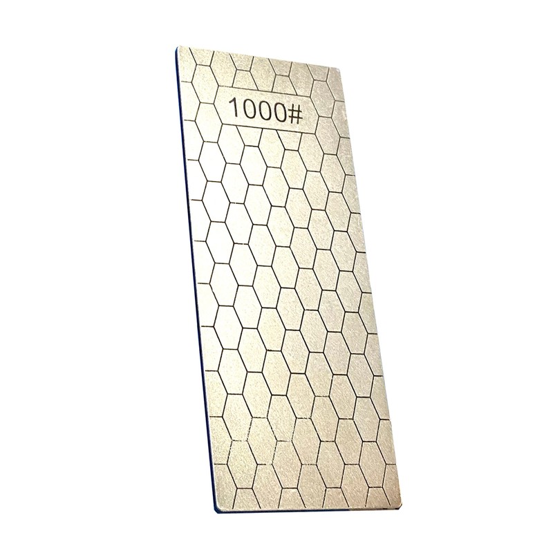 YJZ 4Pcs Diamond Sharpening Stones,Ultra-Thin Single Side Honeycomb Diamond Plate