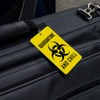 Biohazard Quarantine and Chill Luggage Card Suitcase Carry-On ID Tag