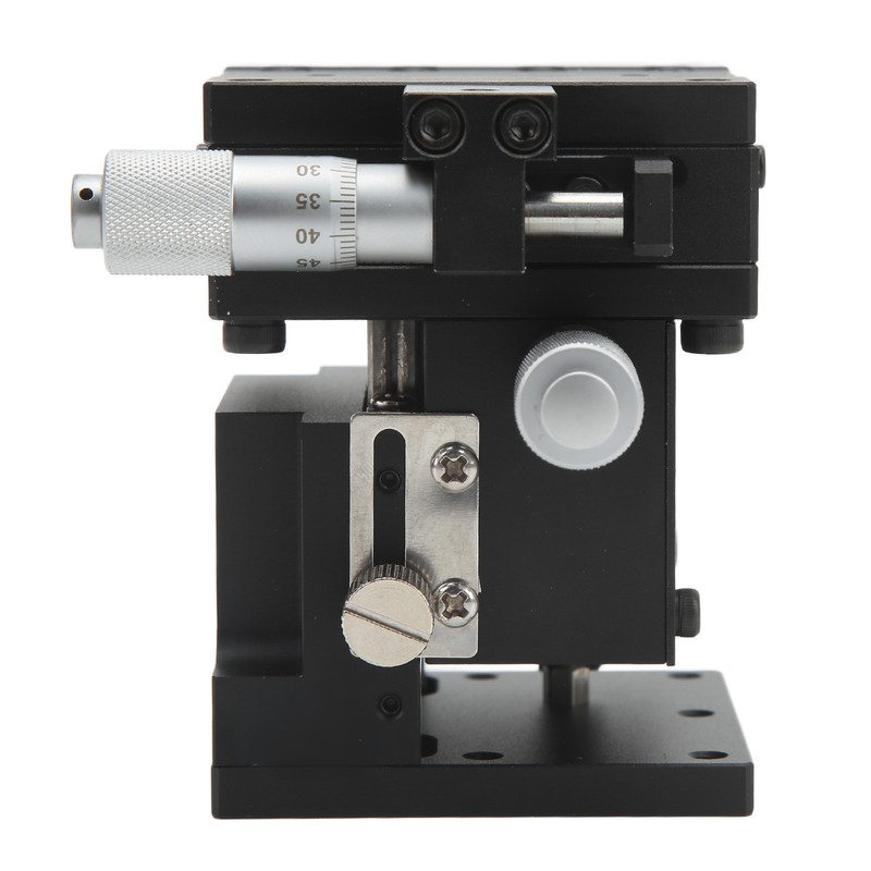 Manual Linear Stage Aluminum Alloy Black Anodized Surface XZ Axes