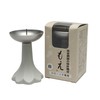 Tokai Wax Candelabra Moe Safety Patent Candlestick, White, 166-W