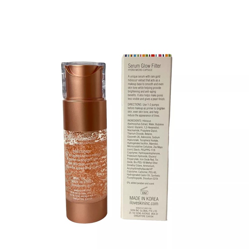 Skin Inc Supplement Bar Serum Glow Filter 30 ml 1