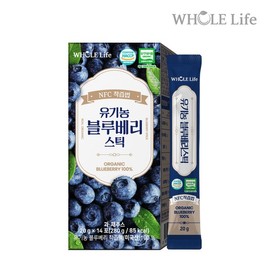 Hollife 홀라이프 유기농 블루베리스틱 14포 x 1박스 Holife Organic Blueberry Stick 14 Packs x 1 Box