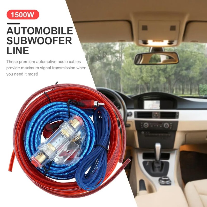 DollaTek Car Subwoofer Wire Kits Amp Wiring Kit with Fuse