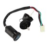 Key Switch 12V Waterproof 4-Wire Ignition Key Switch Waterproof Motorcycle