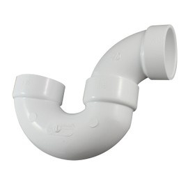 Canplas 193201S PVC DWV Trap SW, 1-1/2-Inch, White