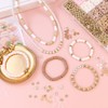 Srechee Clay Bead Bracelet Kit, 2400Pcs Flat Polymer Clay Heishi