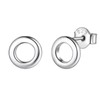 Earrings Studs 925 Sterling Silver Earrings Circle Earrings for Women
