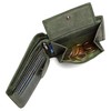 WILDHORN® RFID Protected Genuine Leather Wallet for Men, Green Hunter,