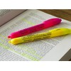 Promarx HS09-ALCB02-48 Glowline RT Retractable Highlighters, Yellow and Pink, 2
