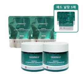 Centellian 24 Madeca Ampoule Pad Centellian 24 Double Tightening 2 main products + 2 refills + 5 sheets / 마데카 앰플 패드 센텔리안24 더블 타이트닝 본품 2개+리필 2개+낱장5매