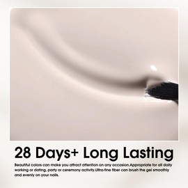 VENALISA Nude Gel Polish 1 Pcs Skin Tone Natural Gel Nail Polish Soak Off UV Gel DIY at Home Manicure Salon Nail Art For Girls Women