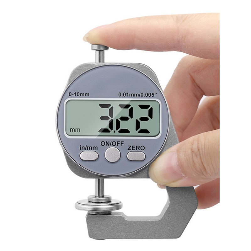 Digital Thickness Gauge LCD Display Electronic Caliper Measuring Tool 0-10mm