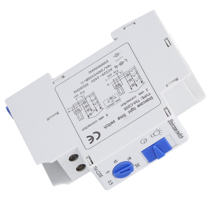 Time Switch Mechanical Adjustable Light Control Timer 20 Minutes Interval