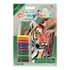 Darice Mini Color Pencil by Number Kit 5" x 7"-Jungle