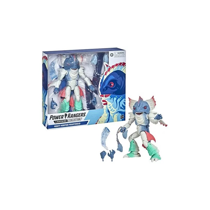 Power Rangers Hasbro Figura Mighty Pirantishead Power Rangers Lightning 17