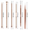 Pimple Popper Tool Kit, 6 Pcs Blackhead Remover Acne Needle