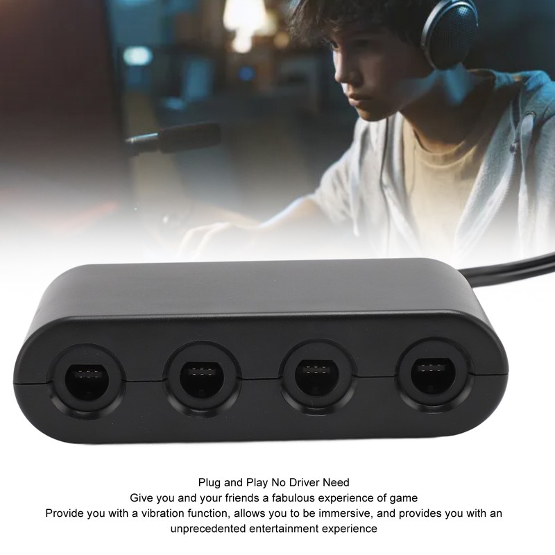 Controller Adapter Compatible for Switch for WII U USB Controller
