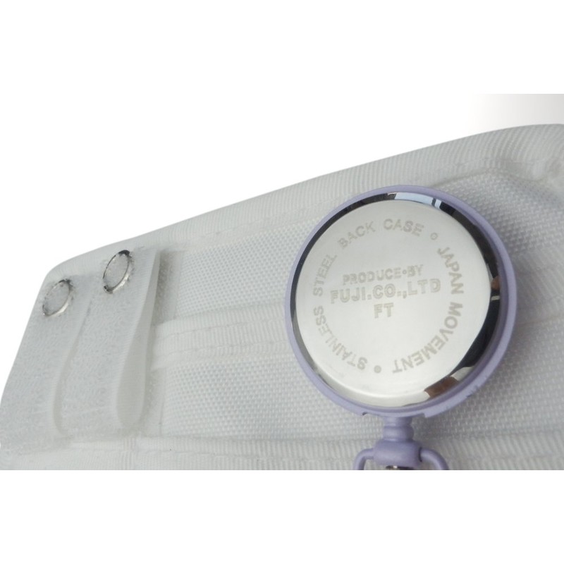 Clip Nurse Watch Glow in the Dark Purple