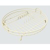Delfinware Dish Drainer, Metal, Cream, 37 x 37 x 10