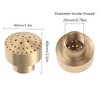 Hicello Water Fountain Nozzle Spray, 1/2" Brass DN15 Sprinkler Head,