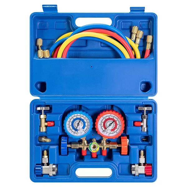 Unbranded AC Manifold Gauge Set 3-Way Fit R134A R22 R12