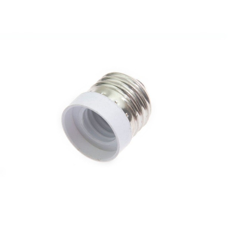 Glo-shine E26 E27 to E17 Socket Adapter,Medium Screw to Intermediate
